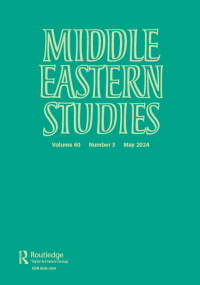 Cover image for Middle Eastern Studies, Volume 60, Issue 3, 2024