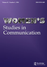 Cover image for Women's Studies in Communication, Volume 47, Issue 1, 2024