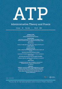 Cover image for Administrative Theory & Praxis, Volume 46, Issue 1, 2024