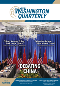 Cover image for The Washington Quarterly, Volume 46, Issue 4, 2023