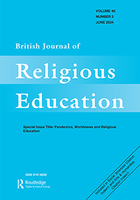 Cover image for British Journal of Religious Education