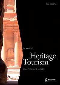 Cover image for Journal of Heritage Tourism, Volume 19, Issue 2, 2024
