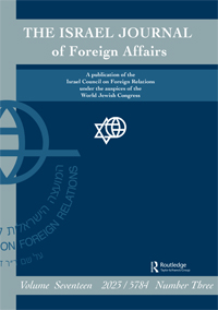 Cover image for Israel Journal of Foreign Affairs, Volume 17, Issue 3, 2023