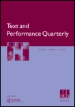 Cover image for Text and Performance Quarterly, Volume 28, Issue 1-2, 2008