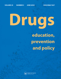 Cover image for Drugs: Education, Prevention and Policy, Volume 25, Issue 3, 2018