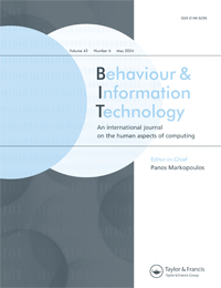 Cover image for Behaviour & Information Technology, Volume 43, Issue 6, 2024
