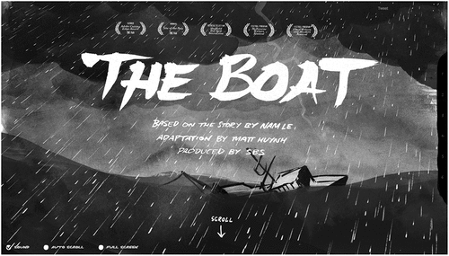 Figure 1. SBS’s The Boat’s opening image.