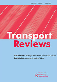 Cover image for Transport Reviews, Volume 40, Issue 2, 2020