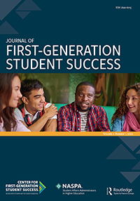 Cover image for Journal of First-generation Student Success, Volume 4, Issue 1, 2024