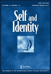 Cover image for Self and Identity, Volume 17, Issue 4, 2018