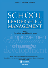 Cover image for School Leadership & Management, Volume 44, Issue 2, 2024