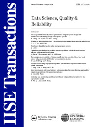 Cover image for IISE Transactions, Volume 56, Issue 8, 2024