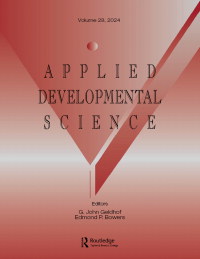 Cover image for Applied Developmental Science