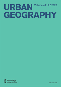 Cover image for Urban Geography, Volume 43, Issue 10, 2022