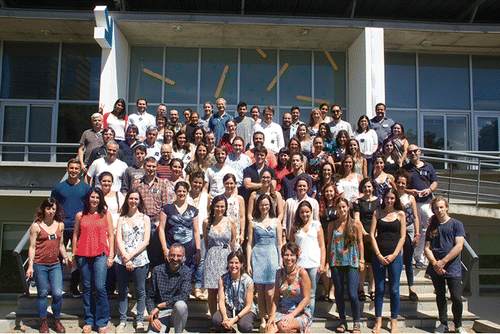 Figure 2. First Latin American Worm Meeting held at the Institut Pasteur de Montevideo from February 22nd to 24th, 2017. 88 attendees from more than 10 countries helped consolidate the Latin American Worm Community.