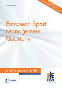 Cover image for European Sport Management Quarterly, Volume 24, Issue 3, 2024