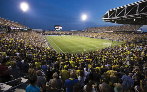 Figure 4. A sell-out crowd at the Mapfre Stadium.