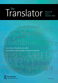 Cover image for The Translator, Volume 29, Issue 4, 2023