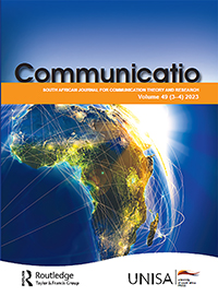 Cover image for Communicatio, Volume 49, Issue 3-4, 2023