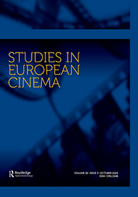 Cover image for Studies in European Cinema, Volume 20, Issue 3, 2023