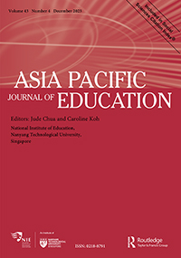 Cover image for Asia Pacific Journal of Education, Volume 43, Issue 4, 2023