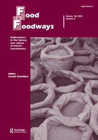 Cover image for Food and Foodways, Volume 32, Issue 2, 2024