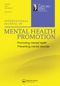 Cover image for International Journal of Mental Health Promotion, Volume 19, Issue 4, 2017