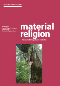 Cover image for Material Religion, Volume 19, Issue 5, 2023