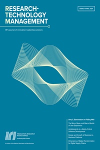 Cover image for Research-Technology Management, Volume 67, Issue 3, 2024