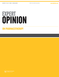 Cover image for Expert Opinion on Pharmacotherapy, Volume 23, Issue 9, 2022