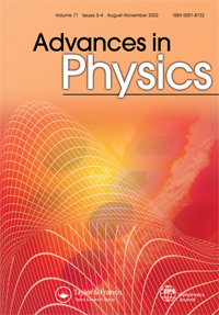 Cover image for Advances in Physics, Volume 71, Issue 3-4, 2022