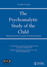 Cover image for The Psychoanalytic Study of the Child