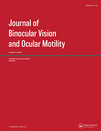 Cover image for Journal of Binocular Vision and Ocular Motility, Volume 74, Issue 1, 2024
