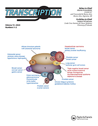 Cover image for Transcription, Volume 15, Issue 1-2, 2024