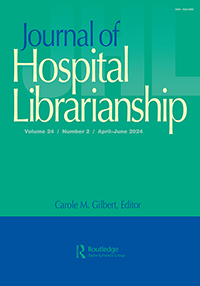 Cover image for Journal of Hospital Librarianship, Volume 24, Issue 2, 2024