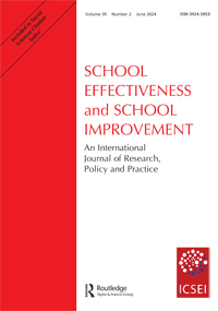 Cover image for School Effectiveness and School Improvement