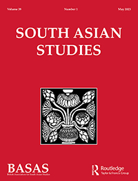 Cover image for South Asian Studies, Volume 39, Issue 1, 2023