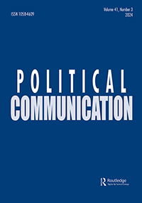 Cover image for Political Communication, Volume 41, Issue 3, 2024