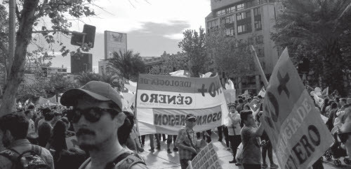 People march against “gender ideology” in Chile, October 2018. (JANITOALEVIC / CC BY-SA 4.0)