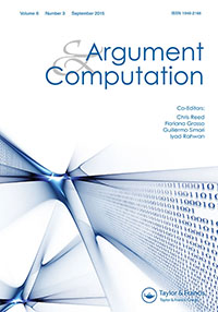 Cover image for Argument & Computation, Volume 6, Issue 3, 2015