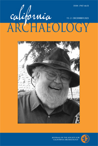 Cover image for California Archaeology, Volume 15, Issue 2, 2023