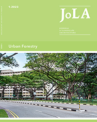Cover image for Journal of Landscape Architecture, Volume 18, Issue 1, 2023