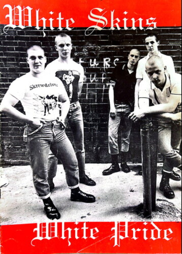 Image 2. Front cover of White Skins White Pride (1988).
