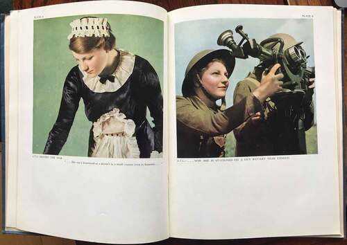 Figure 1. Percy Hennell, Plate 7 and Plate 8 in J. B. Priestley, British Women Go to War (London: Collins Publishers, 1943).