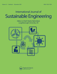 Cover image for International Journal of Sustainable Engineering, Volume 16, Issue 1, 2023