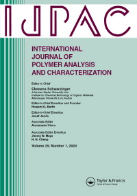 Cover image for International Journal of Polymer Analysis and Characterization, Volume 29, Issue 1, 2024