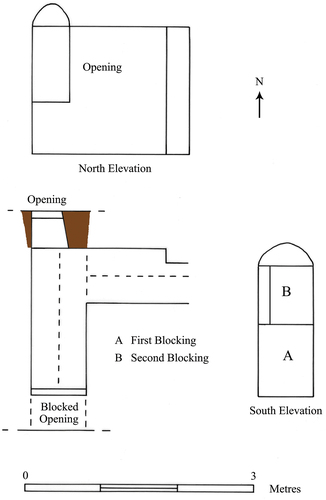 Figure 10. Plan of North West Buttress Chamber.