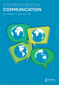 Cover image for Environmental Communication, Volume 18, Issue 1-2, 2024