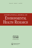 Cover image for International Journal of Environmental Health Research, Volume 24, Issue 3, 2014