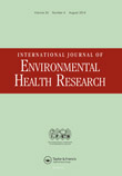 Cover image for International Journal of Environmental Health Research, Volume 24, Issue 4, 2014